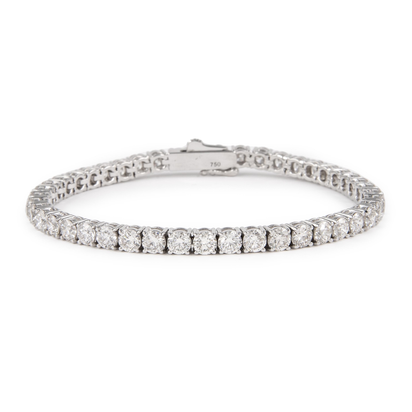 Alexander Beverly Hills 11.03ct Diamond Tennis Bracelet 18-Karat White Gold