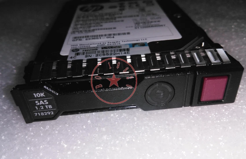 HP 718292-001 726480-001 1.2TB 6G SAS 10K SFF 2.5" SC 718162-B21 Gen8/9 W/CaddyA - Image 3 of 4