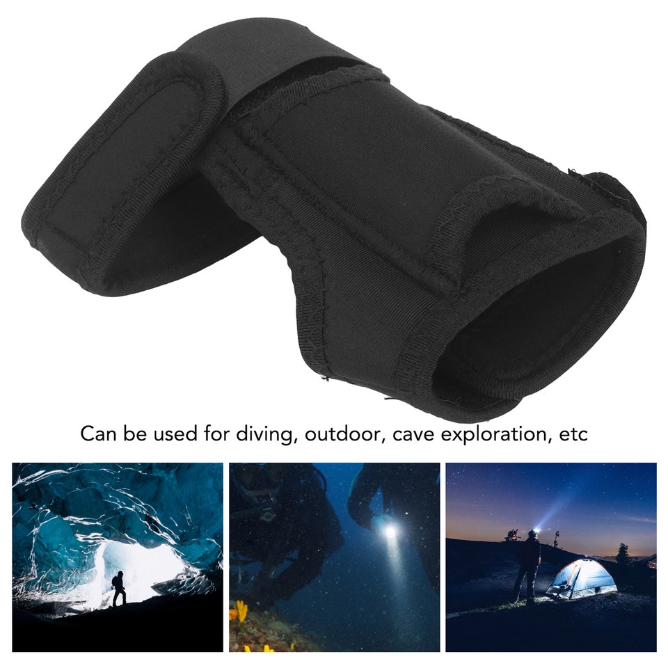 Professional Wrist Flashlight Holder Diving Torch Arm Mount Holder For