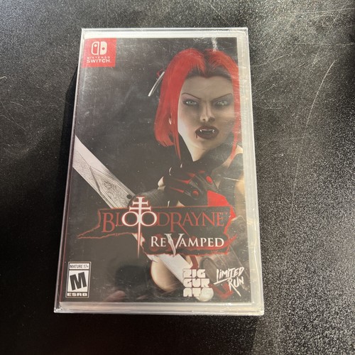 BLOODRAYNE REVAMPED - Switch - Neuf sous blister - Limited Run Games LRG - Jeux vidéo