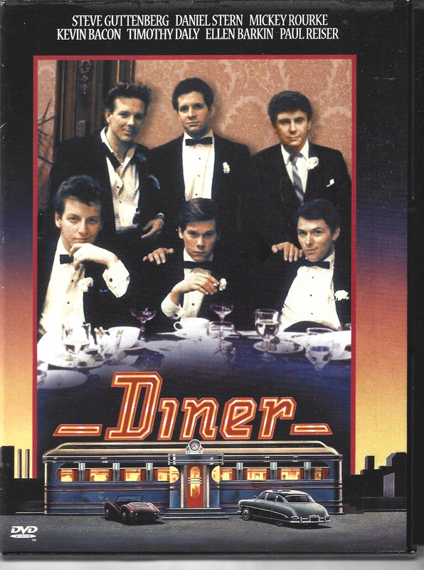 "Diner" (Warner Bros DVD 2002) wide screen drama, set in 1959 Boston hangout