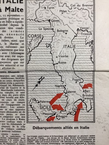 Malte Libération de l’Italie 1943 Reggio Mussolini Salamua Amérique en Guerre - Photo 2 sur 9