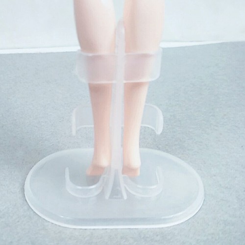 10 Pcs Transparent Doll Stand Support Up Model Display Holder Plastic Prop Tool - Picture 2 of 4
