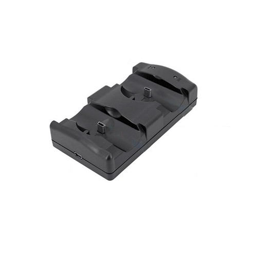 For Playstation 3 PS3/MOVE Dual Controller Charger Charging Dock Station Stand - Picture 6 of 7