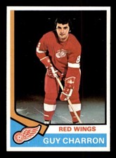 1974 Topps Hockey #57 Guy Charron NM/MT