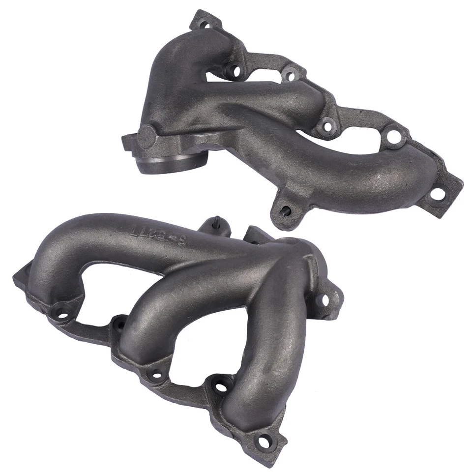 Colectores de escape 2 piezas para Jeep Wrangler JK 2007-2011 3,8 L 4666026AA 4666024AB Foto 4 de 4