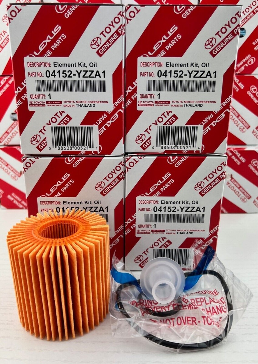 その他 A TGHMH257 New Set of 4 Fits Toyota Sealed Packaged Parts 04152-YZZA1 Oil