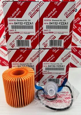 New Set of 4 Fits Toyota Sealed Packaged Parts 04152-YZZA1 Oil