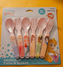Disney Baby Princess Forks and Spoons