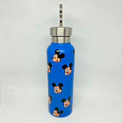 Mickey Mouse Stainless Steel Water Bottle – Disneyland Resort NEW