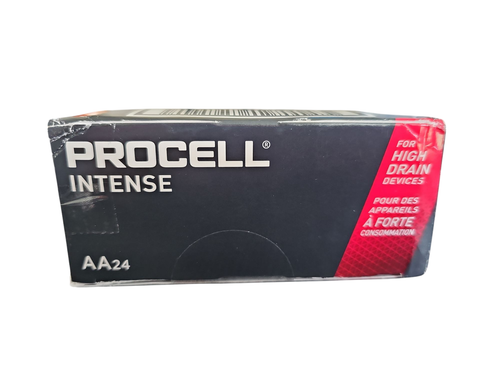 Duracell Procell Alkaline Intense Power AA, 1.5V Batteries Pack of 24