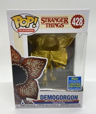Funko POP Stranger Things Gold Demogorgon 428 2019 exclusivo de SDCC