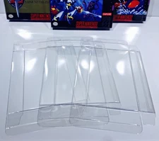 50 SNES / N64 / ATARI JAGUAR Box Protectors Clear Cases  Super Nintendo 64 CIB