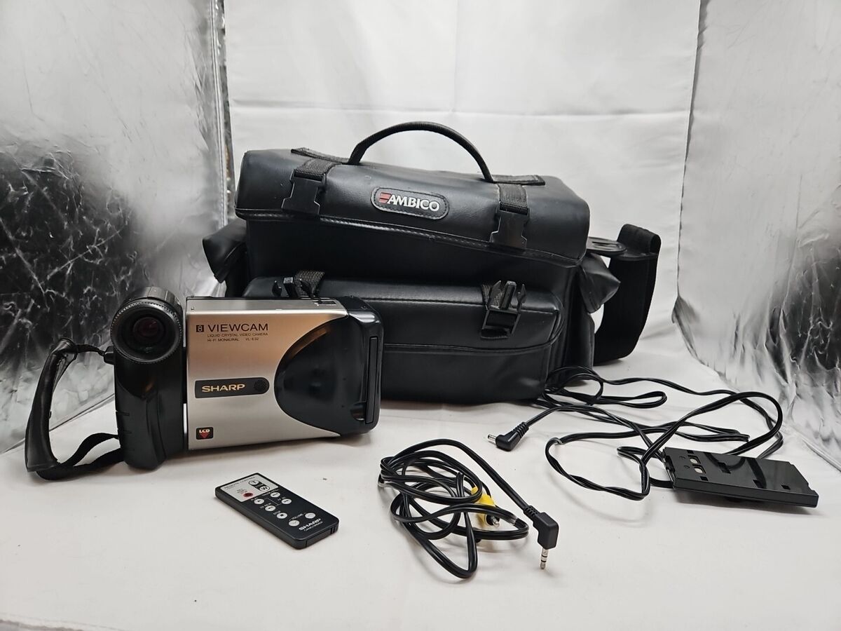 SHARP 8 Viewcam VL-E32 Video Camcorder for parts or repair SHARP 8 Viewcam VL-E32 Video Camcorder for parts or repair