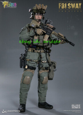 Damtoys 1/6 78044a Fbi Swat Team Agent San Diego Action Figure New