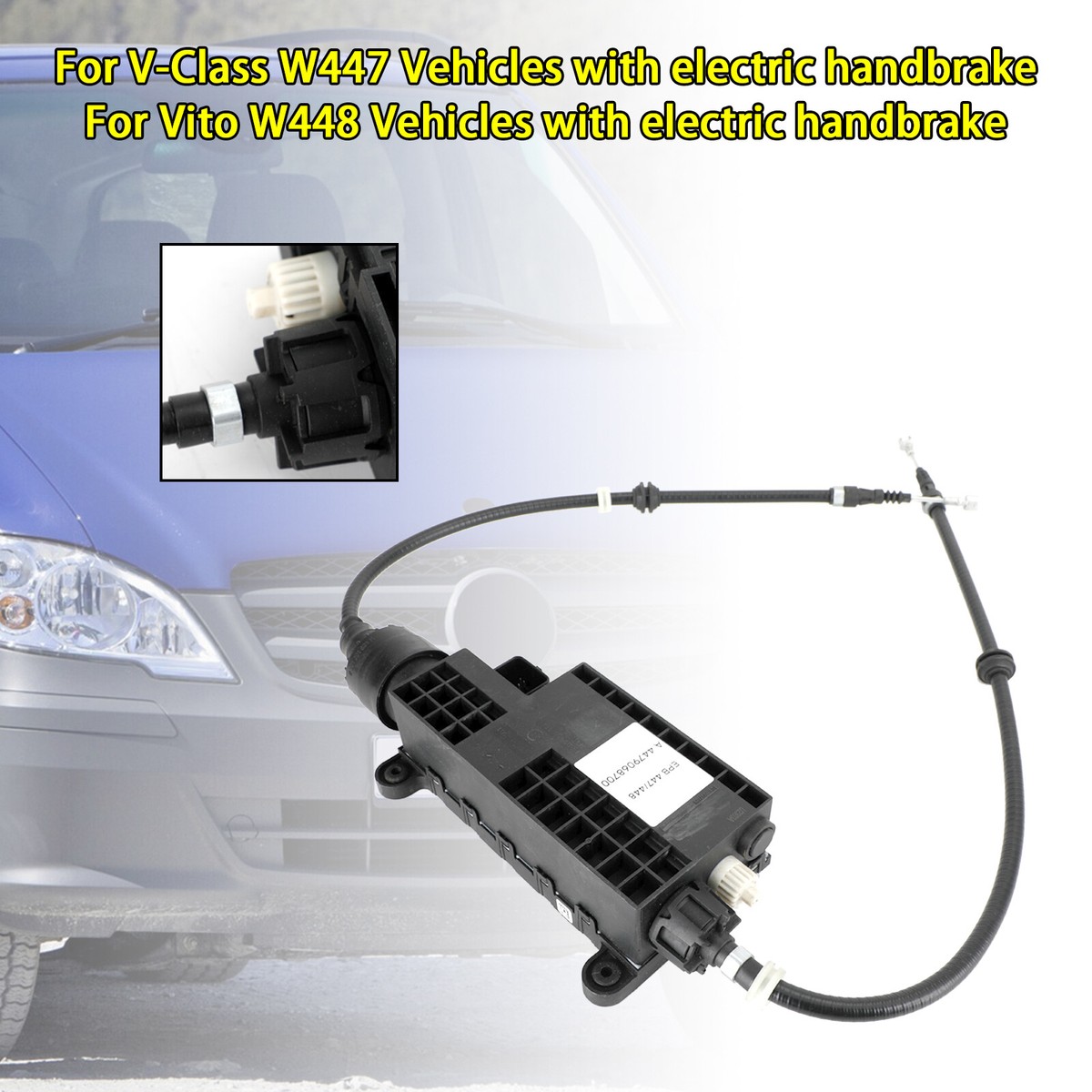 Actionneur De Frein à Main électrique 4479068700 Pour Mercedes Vito - Neuf