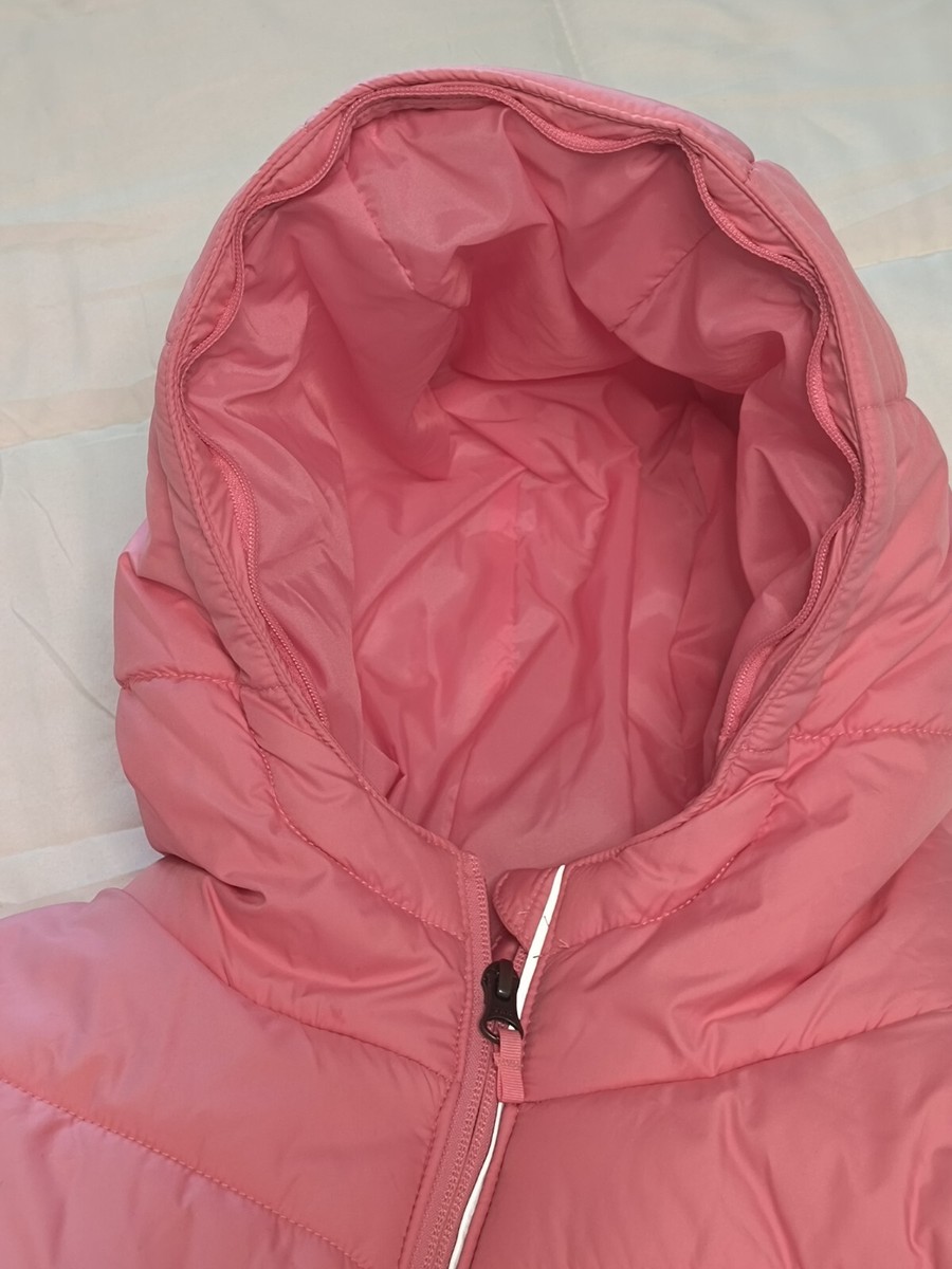 Columbia Pink Rose Katelyn Crest Puffer Jacket Hood Girls Size