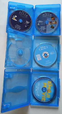 8 Kids Blu-ray Bundle Lot - Animated - Disney Pixar's INSIDE OUT
