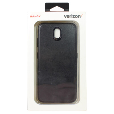 Verizon Rugged Hard Case for Nokia V Smartphone Black