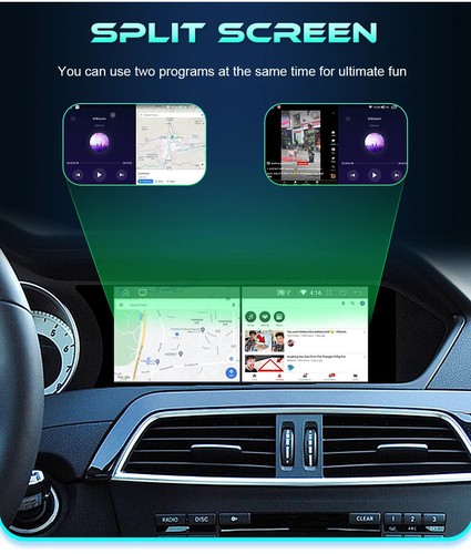 Per Mercedes Benz Classe C W204 2011-2014 CarPlay Autoradio Lettore GPS Schermo - Foto 24 di 27