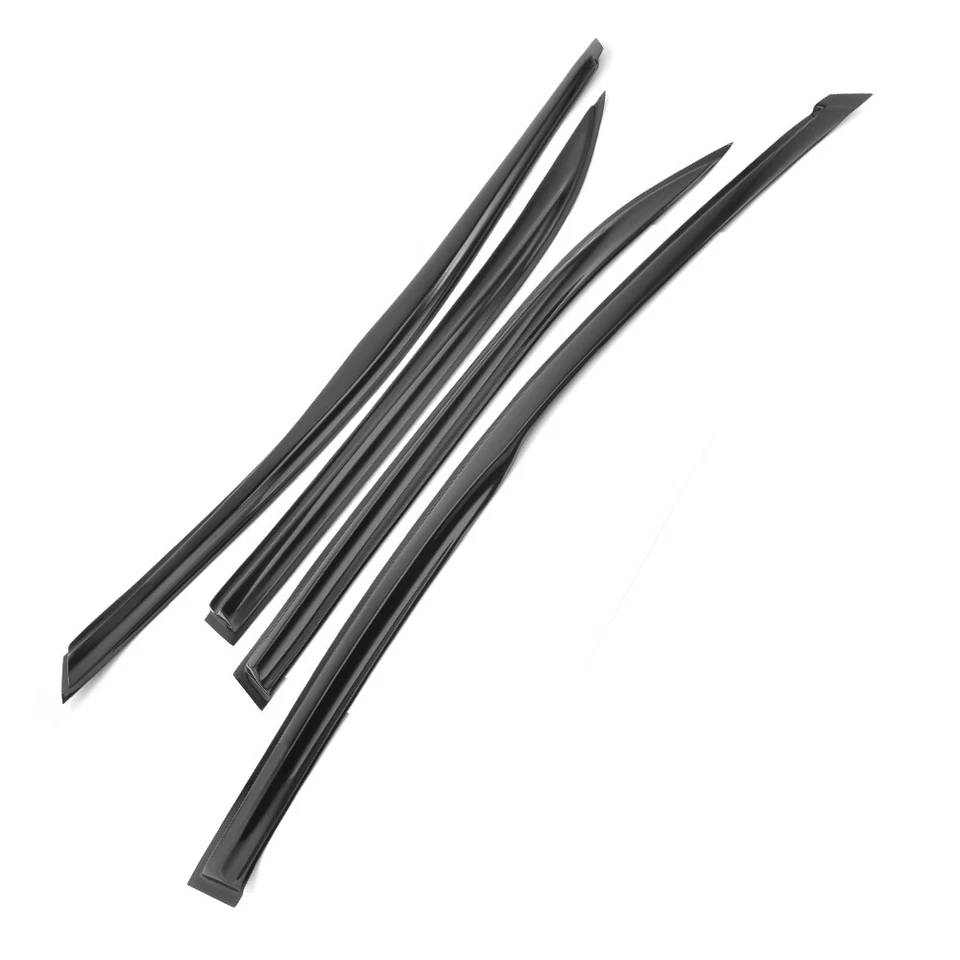 Viseras de ventana estilo Mugen Tres&Vendu JDM para Toyota Corolla 2009-2013 sedán EE. UU. Foto 2 de 4