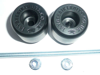 KAWASAKI ZX10R 2011-2015 CRASH MUSHROOMS REAR AXLE SLIDERS BUNGS