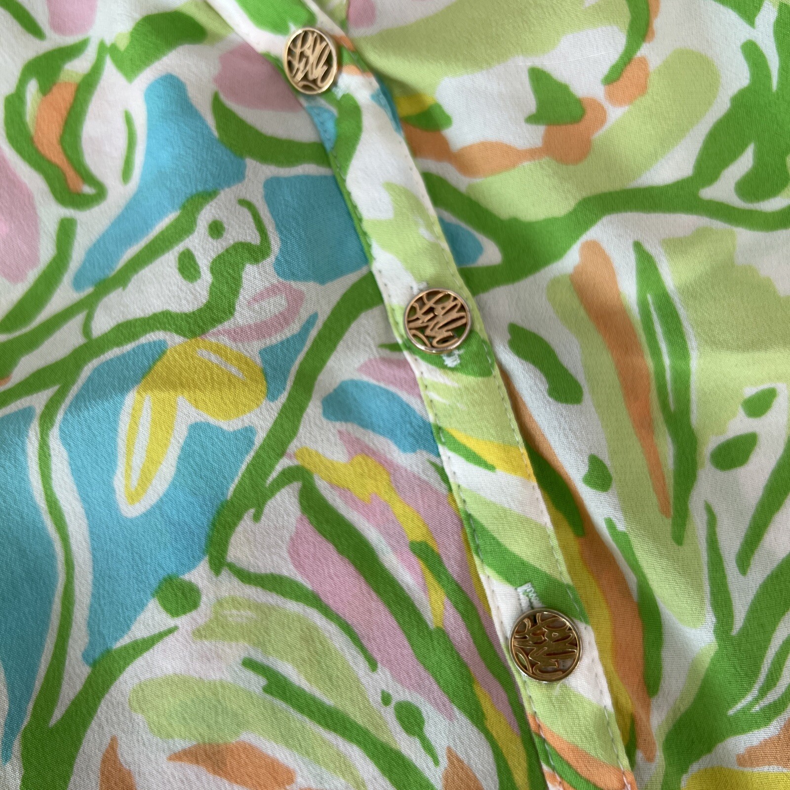 Top Long Sleeve Designer By Lilly Pulitzer In Blue, Size: S main image 0