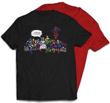 And That's How I Saved The World Jesus & Superheroes T-Shirt