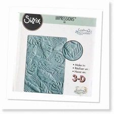 3D Tropical Leaf Embossing Folder