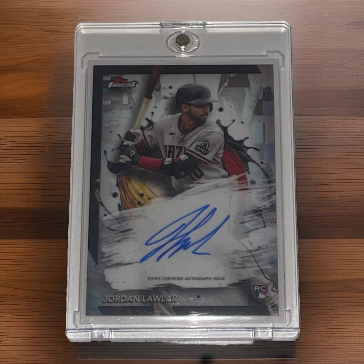 2024 Topps Finest - Finest Autographs Refractor #FA-JL Jordan Lawlar (AU, RC) 🔥