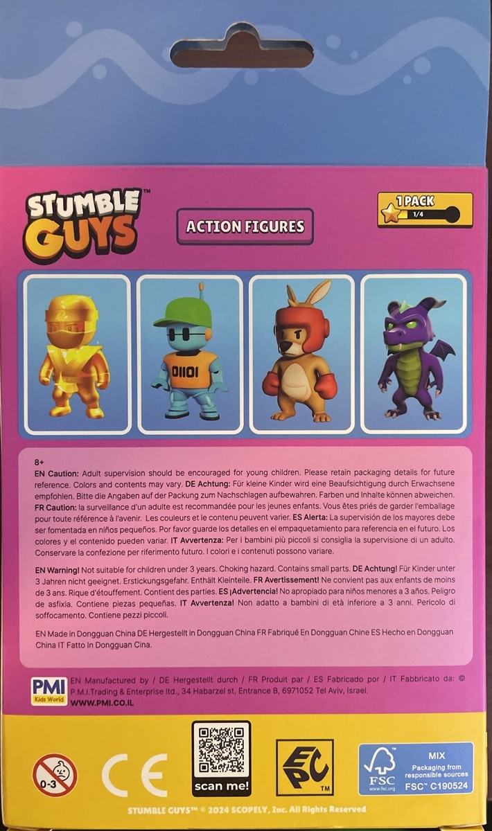 Hard to Find Special - Gold Ninja - Stumble Guys Rare Chase NIB