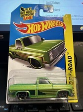 2014 Hot Wheels '83 CHEVY SILVERADO HW OFF-ROAD Green Kmart Exclusive