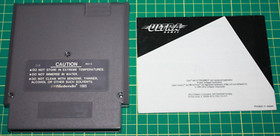 Nintendo NES Cart and Manual: Ultra Silent Service #2
