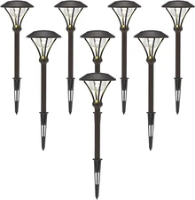 GOODSMANN Landscape Lighting Low Voltage Path Lights 1 Watt LED 60 Lumens