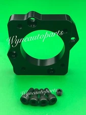 70MM K Serie to B Serie Throttle body Spacer adapter Aluminum Billet Black