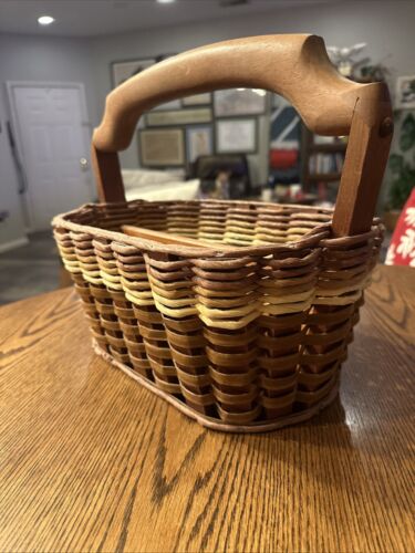 Vintage Foxcreek Divided Picnic Basket - Picture 10 of 24