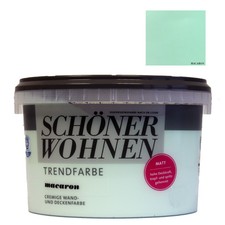 Schoner Wohnen Trendfarbe Wandfarbe Deckenfarbe Macaron Matt 1 L Gunstig Kaufen Ebay