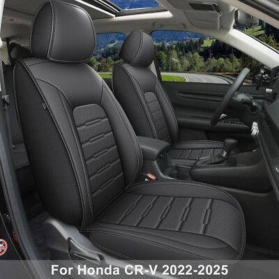 Fit For 2023-2026 Honda CR-V Car Faux Leather 5-Seat Covers