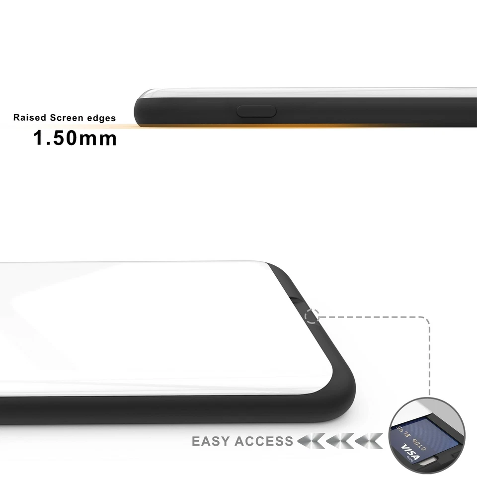 Funda protectora tipo billetera con texto con nombre personalizado para teléfonos Samsung Galaxy Foto 2 de 4