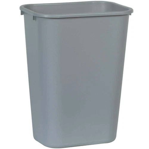 Rubbermaid 41 Quart Large Gray Wastebasket FG295700GRAY