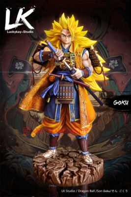 30cm ドラゴンボール ベジータ【サムライバージョン】LK STUDIO LK Studio Dargon Ball Samurai Super Saiyan 3 Son Goku Resin Model