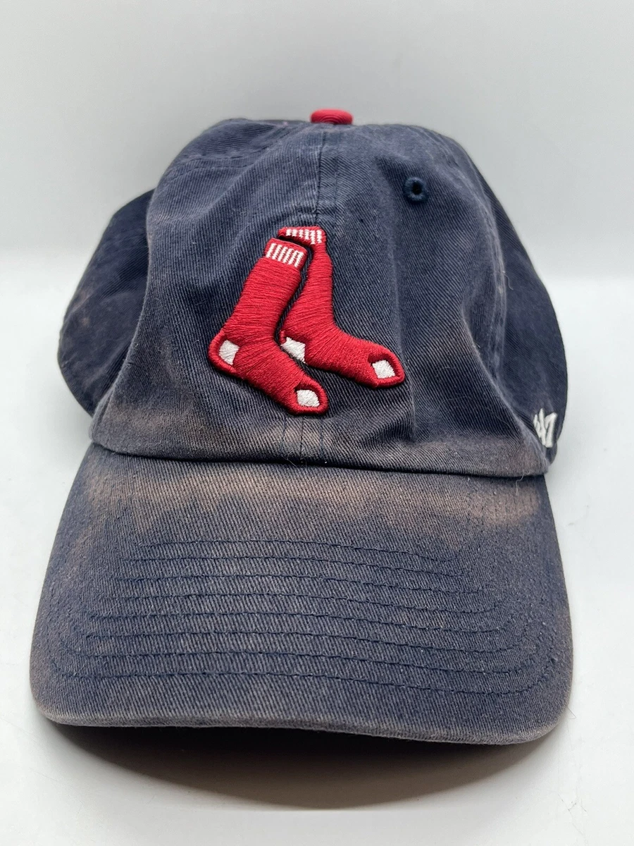 Distressed red sox hat hotsell