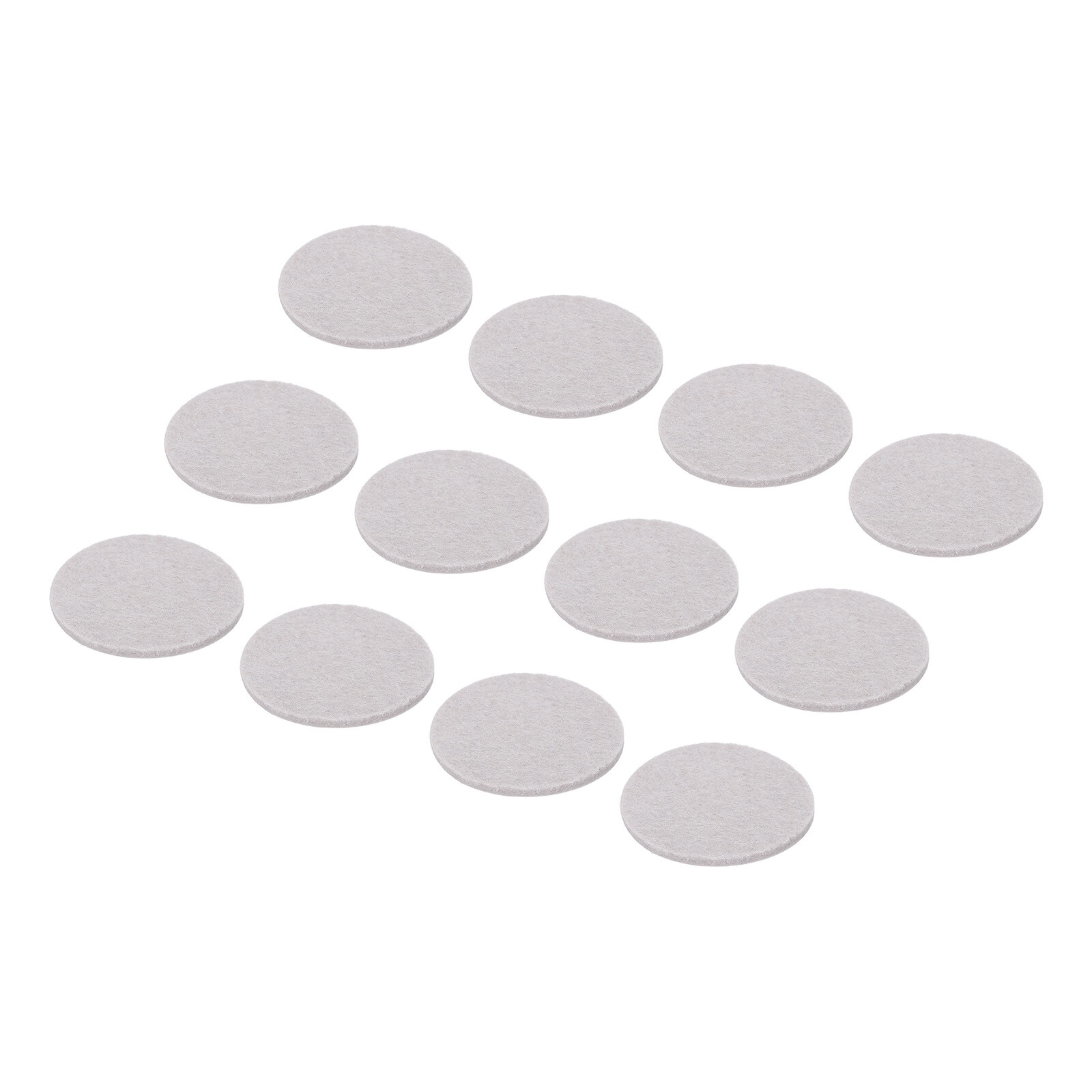 24pcs Felt Furniture Pads, 2.2 Inch Round Chair Leg Protectors, Light Beige