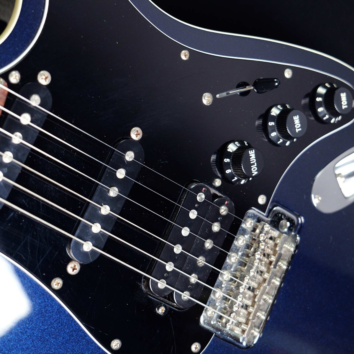 ギター Fender Japan AERODYN MED SCAL HSS BLK Fender / Japan