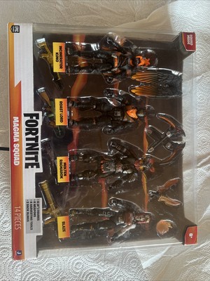 Epic Games FNT1157 Jazwares Fortnite Squad Mode MAGMA SQUAD 4 Actionfiguren