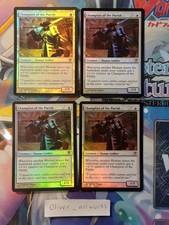 Magic the Gathering MTG Innistrad Champion Of The Parish x4 FOILS Played
