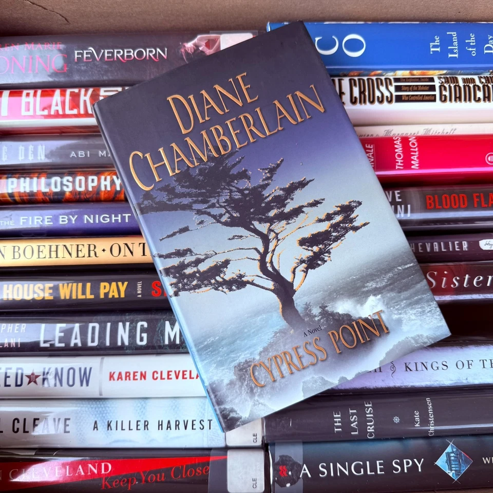 Lot of 22 Large Hardcover Fiction Mix Thriller Crime Mystery LFL Books L131 - Imagem 2 de 4