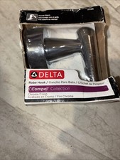 DELTA 77135 Robe Hook COMPEL Collection Chrome