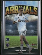 2025-26 Finest Premier League Josh King RC Arrivals #AV-2