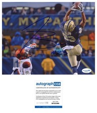 TYLER BOYD Pittsburgh Pitt Panthers Bengals SIGNED Autograph 8x10 Photo ACOA